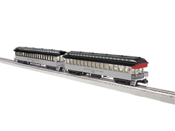 Lionel 2227420 O MOW Coach/Observation 2 pk