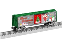 Lionel 2228150 O 2022 Christmas Boxcar