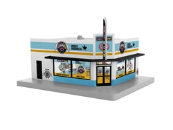 Lionel 2229180 O Donuts & Coffee Shop Lighted Assembled