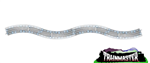 Lionel 2325010 O FasTrack Track w/Ice Roadbed 3-Rail 4-Pack For Polar Express with Ice Roadbed