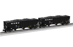 Lionel 2326109 O NS 100 Ton Hopper 2 Pack C