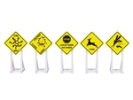 Lionel 2330010 O Unique Road Signs 5pk