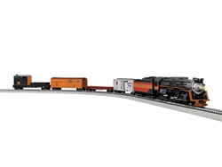 Lionel 2361010 HO Berkshire Steam Freight Set LionChief Sound and Control Southern Pacific 2-8-4, 4 Cars, FasTrack Oval, Power Pack, Controller