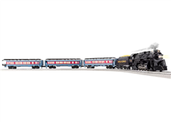 Lionel 2423030 O The Polar Express 20th Anniversary Set LionChief Sound Smoke & Contro 2-8-4 Berkshire 3 Cars FasTrack Oval Remote Controller