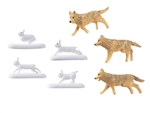 Lionel 24252 O Polar Wolve / Rabbit Pack