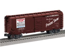 Lionel 2426030 O PS-1 Boxcar with FreightSounds 3-Rail Delaware Lackawanna & Western #51974