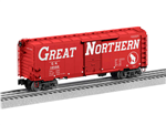 Lionel 2426040 O PS-1 Boxcar with FreightSounds 3-Rail Great Northern #18588