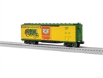 Lionel 2426180 O Double-Sheathed Wood Boxcar 3-Rail John Deere #1837