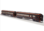 Lionel 2427660 O Wood Coach & Combine Set B 3-Rail Eerie #3104 3102 Halloween