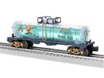 Lionel 2428280 O Tank Car 3-Rail Aquaman Seven Seas