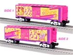 Lionel 2428440 O Steel Boxcar 3-Rail Barbie 1970 65th Anniversary