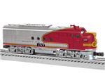 Lionel 2434229 O EMD FT-A 3-Rail Unpowered Santa Fe #157