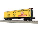 Lionel 2442212 O Wood Reefer w/Vertical Siding 3-Rail Atlantic & Pacific ERDX #12021