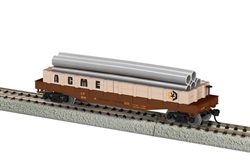 Lionel 2454130 HO Gondola w/Pipe Load Acme