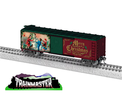 Lionel 2454540 HO 40' Steel Flat-End Boxcar with Sound The Polar Express Christmas #24025