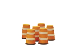 Lionel 32922 O Highway Barrels Set Of 6