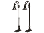 Lionel 37172 O Gooseneck Lamps Black 2 pk