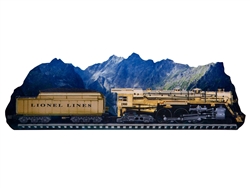 Lionel 942035 3D Gold 1900 W/Mountain Scene