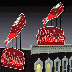 Micro Structures 1081 Heinz Ketchup Sign