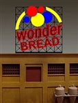 Micro Structures 4061 Wonder Bread Animated Neon Billboard w/Support Kit