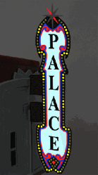 Micro Structures 5982 Animated Neon Sign for HO & O Scales Kit Vertical Theater Sign w/6 Theater Name