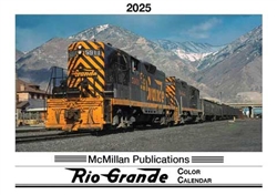 McMillan 2025 Calendar Denver & Rio Grande Western