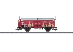 Marklin 48424 HO Type Tms 851 Sliding-Roof Gondola 3-Rail 2024 Christmas Railroad Car WB