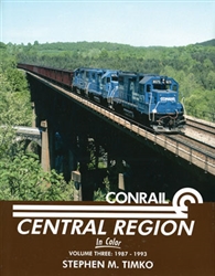 Morning Sun 1577 Conrail Central Region In Color Volume 3 1987 1993