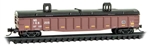 Micro Trains 105 00 461 N 50' 15-Panel Fixed-End Covered Gondola Norfolk Southern #168205