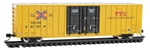 Micro Trains 123 00 021 N 60' Rib-Side Double-Plug-Door High-Cube Boxcar TTX Railbox TBOX #667028