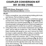 Micro Trains 001 30 002 Locomotive Coupler Conversion Kits MRC 2-8-8-2s