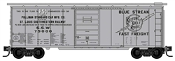 Micro-Trains 020 00 327 N 40' Single-Door Boxcar Cotton Belt SSW #75000 75,000th PS-1 Boxcar Scheme