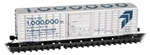 Micro Trains 025 00 246 N 50' Rib-Side Single-Door Boxcar w/Waffle Sides Pullman-Standard PLCX #31