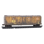 Micro Trains 032 44 590 N 50' Plug-Door Boxcar Norfolk & Western #693378 Weathered