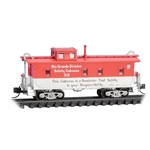 Micro Trains 050 00 250 N 34' Wood-Sheathed Caboose w/Slanted Cupola Southern Pacific #316 Rio Grande Division Safety Caboose