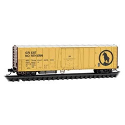 Micro-Trains N PC&F Class R-70-13 Steel Mechanical Reefer No Roofwalk Great Northern WFCX #8909