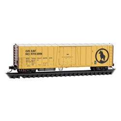 Micro-Trains N PC&F Class R-70-13 Steel Mechanical Reefer No Roofwalk Great Northern WFCX #8911