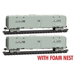 Micro-Trains 993 02 229 N MOW Camp/Bunk Car Converted Troop Kitchen 2-Pack Foam Nest Southern Pacific