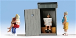 Noch 36560 N Figures & Outhouse Pkg 6