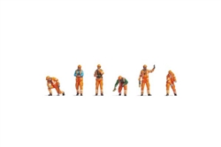 Noch 44511 Z Railway Switchmen in Safety Vests pkg (6)