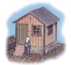 N Scale Architect 10008 N Waterville Switchman's Shanty Kit