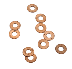 NWSL 1094 Thrust Washers 2.0mm x 3/16" x .010" Bronze Metal