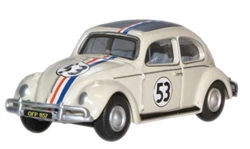 Oxford 76VWB001 1/76 Old-Style Volkswagen Beetle Assembled Herbie #53