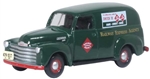 Oxford 87CV50005 HO Chevy 3100 Panel Van REA