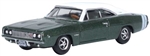 Oxford 87DC68005 HO Dodge Charger Green/White