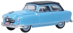 Oxford 87NR50001 HO 1950 Nash Rambler Custom Landau Convertible Assembled Top Down