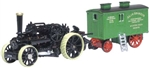 Oxford NFBB002 N 1918 Fowler BB1 Plowing Engine w/Living Trailer Assembled No. 15222 Bristol Rover