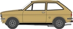 Oxford NFF002 N 1976 Ford Fiesta Mk I Assembled Nevada Beige