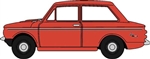 Oxford NHI003 N 1960s-1970s Hillman Imp Assembled Firebrand Red