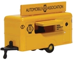 Oxford NTRAIL010 N Concession Trailer Assembled Automobile Association Yellow